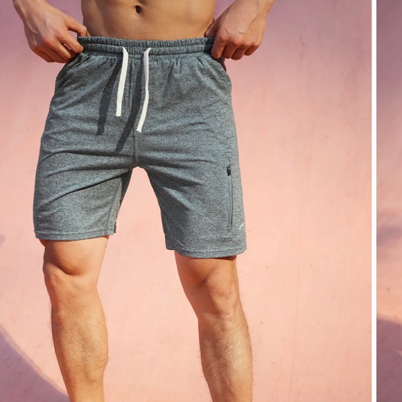 NEW Aha selected shorts. Still in package. 1 black another cider heather color. - Picture 6 of 6